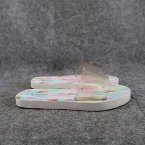 Old Navy Shoes Kids 1 Sandals Slides Slip On Clear Strap Flat Casual Ice Cream